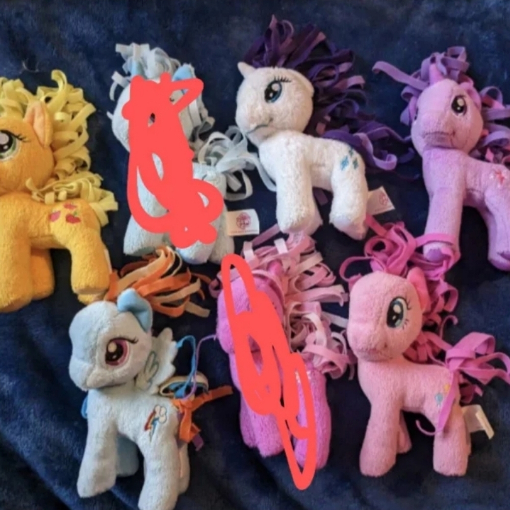 My Little Pony Plush Lot